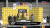 Победители Себастьян Феттель, Марк Веббер и Джейсон Баттон на пьедестале, Формула-1, Гран при Бельгия 2011 год