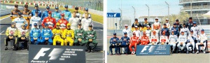  Пилоты Формулы-1 2001 и 2011 годов