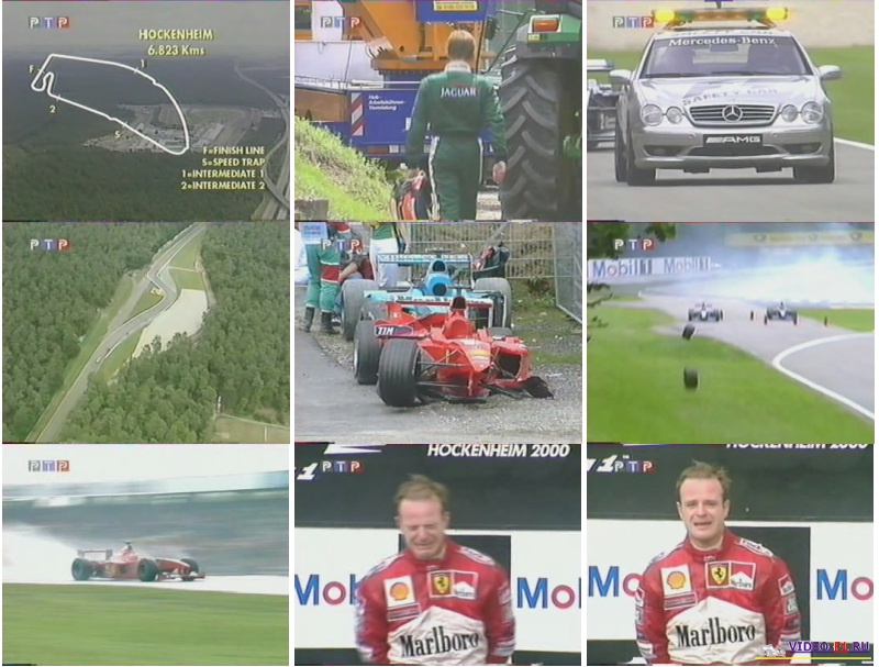 Формула-1.Сезон 2000.Гран-при Германия.Гонка