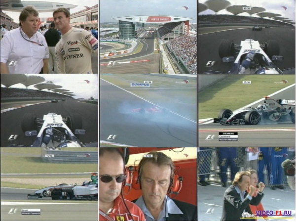 Формула-1.Сезон 2004.Гран-при Китай.Гонка