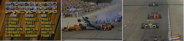 Формула-1.Сезон 1989.Гран-при Франция.Гонка