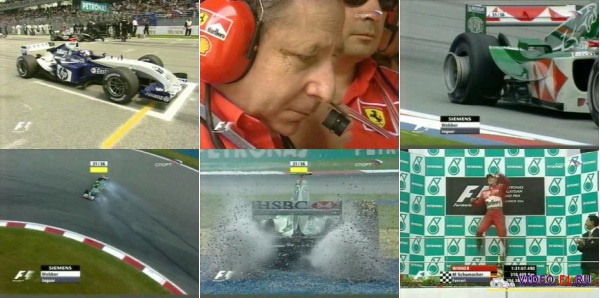 Формула-1.Сезон 2004.Гран-при Малайзия.Гонка